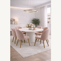 Krzesło tapicerowane DELUXE KR-2 Tkanina Piano 22